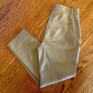 Aritzia Babaton Faux Leather Straight Pant - Size 6